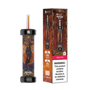 Peach Ice Olit Hookalit 40000 Disposable Vape - 40Ml