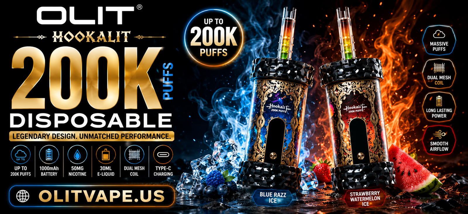Hookalit 200K Puff